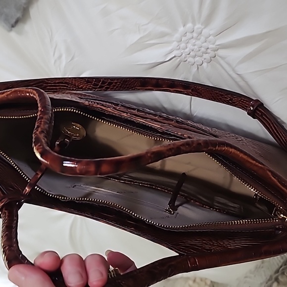 Beautiful Brahman alligator handbag